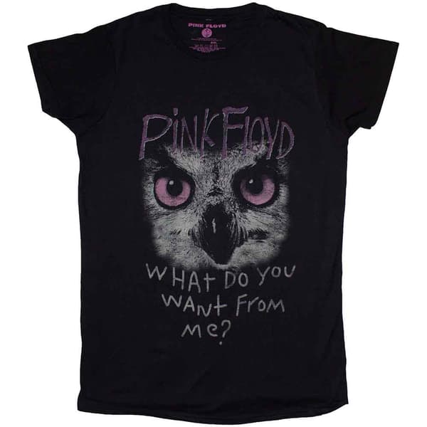 Pink Floyd Owl WDYWFM? Skinny Fit T Shirt