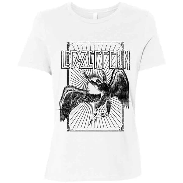 Led Zeppelin Icarus Burst Skinny Fit T Shirt