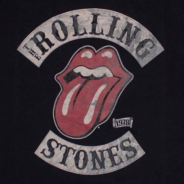 The Rolling Stones Tour 1978 Skinny Fit T Shirt