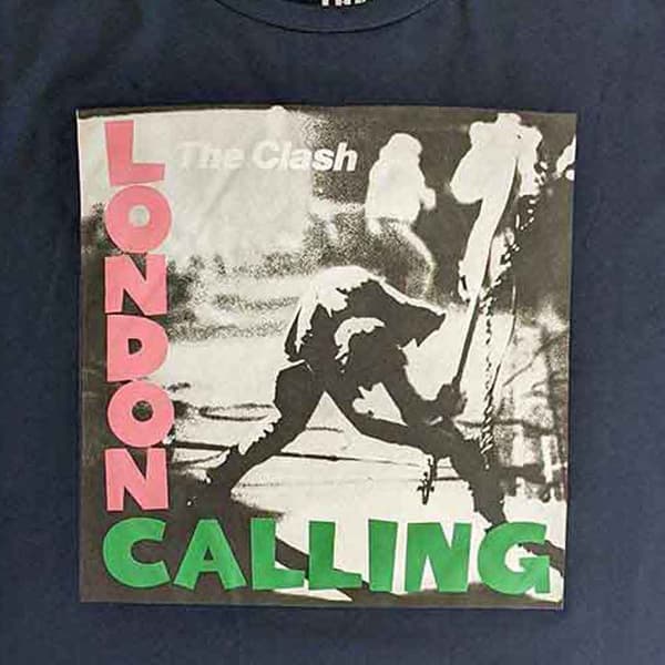 The Clash London Calling Crop Top