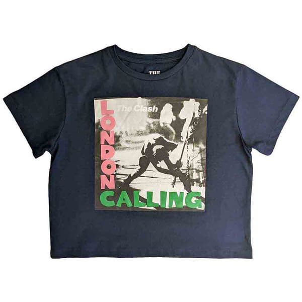 The Clash London Calling Crop Top