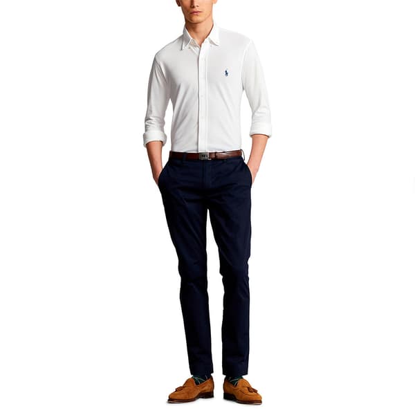 Polo Ralph Lauren 710654408 Skjorta Med Långa ärmar Vit M Man