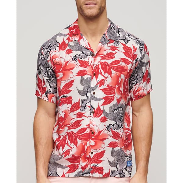 Superdry Hawaiian Resort Kortærmet Skjorte Flerfarvet 3XL Mand