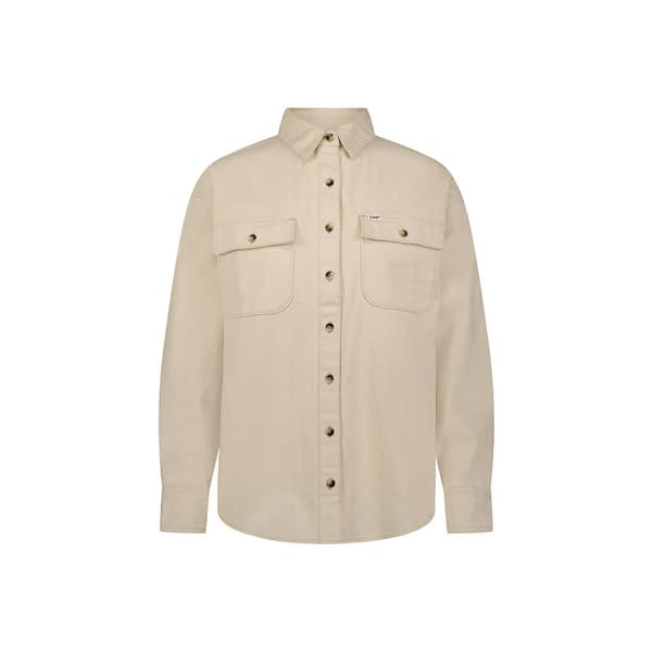Lee Working West Skjorte Med Lange ærmer Beige XS Kvinde