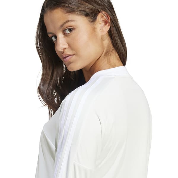Adidas Tiro T-shirt Med Lange ærmer Hvid M Kvinde