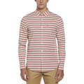 Miniatyrbillede 1 af 3: Original Penguin Eco Chambray Stretch Plaid Skjorte Med Lange ærmer Rød S Mand
