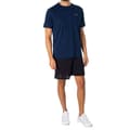 Miniatyrbild 5 av 6: T-shirt Herr - UNDER ARMOUR - TECH 2.0 - Blå - Löpning - Korta ärmar