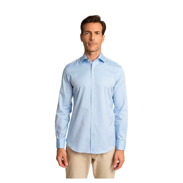 Hackett Pinpoint Dc Skjorta Med Långa ärmar Blå XL-2XL Man