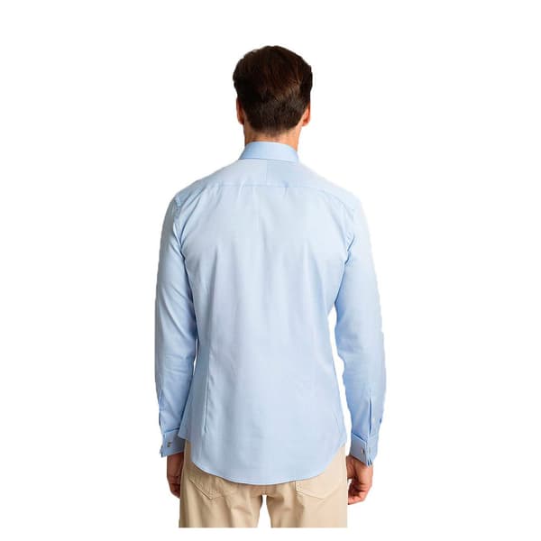 Hackett Pinpoint Dc Skjorta Med Långa ärmar Blå XL-2XL Man