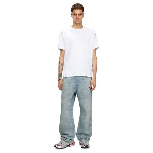 Diesel T Adjust Microdiv T-shirt Med Korta ärmar Vit 2XL Man