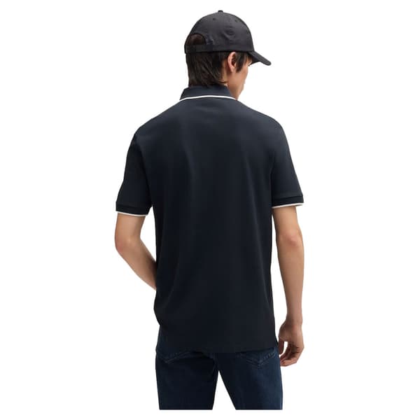 Hugo Deresino232 10231467 01 Kortärmad Polotröja Blå 2XL Man