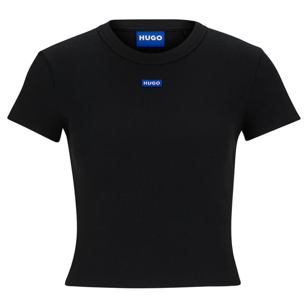 Hugo Baby 01 T-shirt Med Korte ærmer Sort S Kvinde