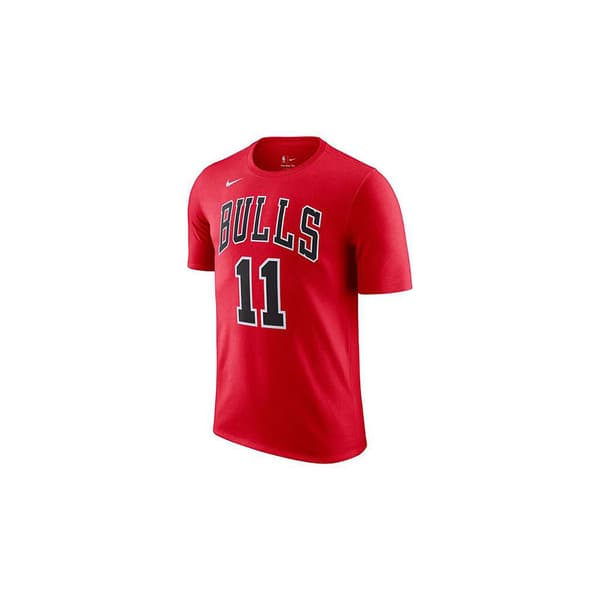 Nike Bulls T-shirt Med Korte ærmer Rød M Mand