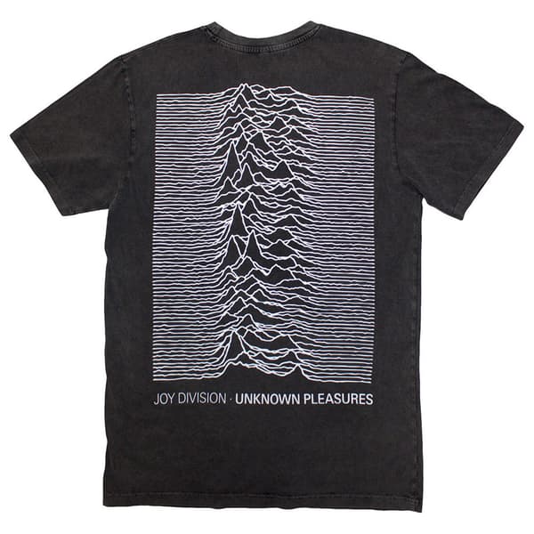 Joy Division Pulsar Pocket Wave Stone Wash T Shirt