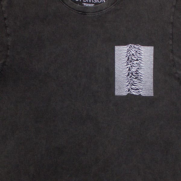 Joy Division Pulsar Pocket Wave Stone Wash T Shirt