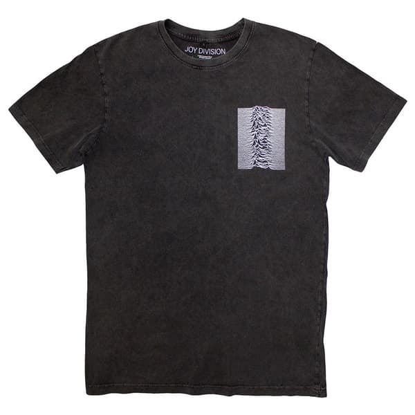 Joy Division Pulsar Pocket Wave Stone Wash T Shirt