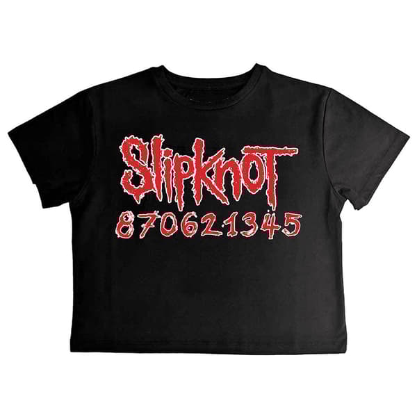 Slipknot Dont Ever Judge Me Crop Top Black S