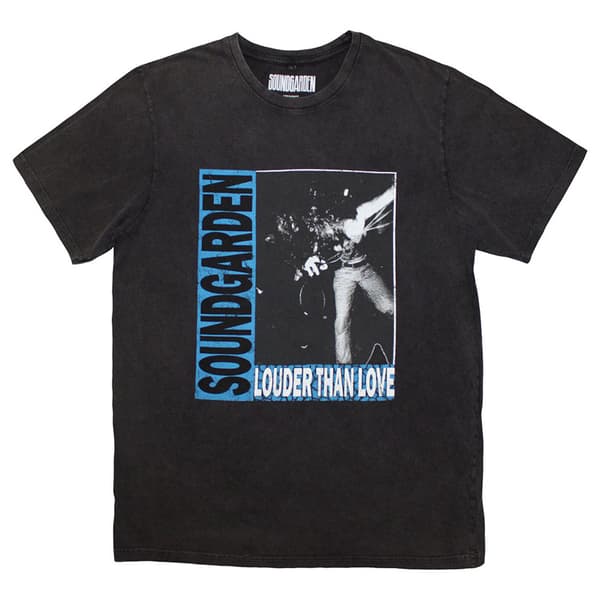 Soundgarden Louder Than Love Stone Wash T Shirt