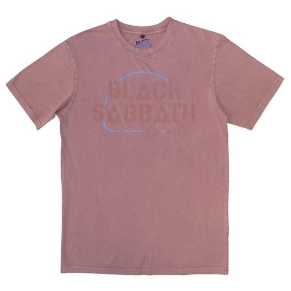 Black Sabbath Never Say Die Stone Wash T Shirt