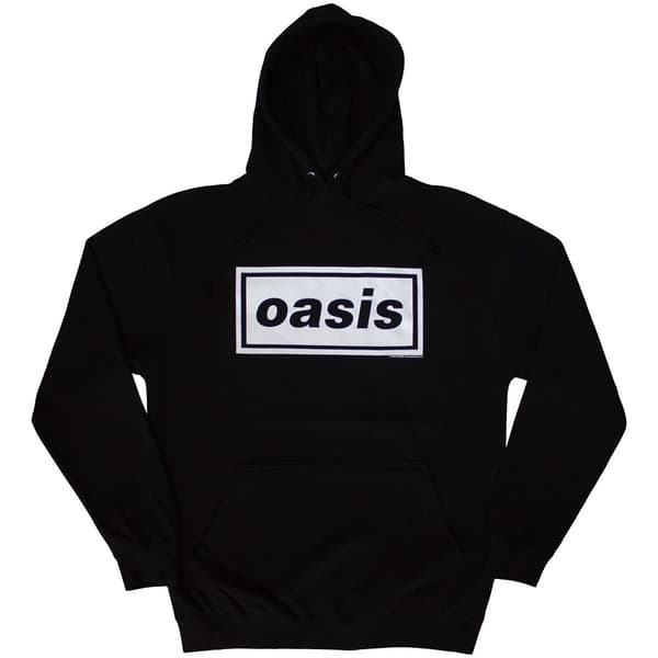 Oasis Unisex Pullover Hoodie: Decca Logo (Small)