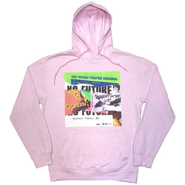 The Sex Pistols Unisex Pullover Hoodie: Collage (Medium)