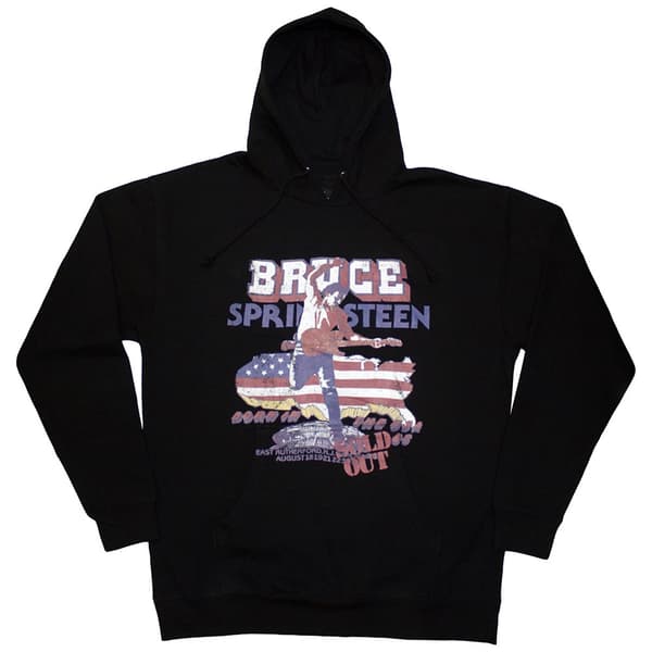 Bruce Springsteen Unisex Pullover Hoodie: Born In The USA '85 (X-Large)