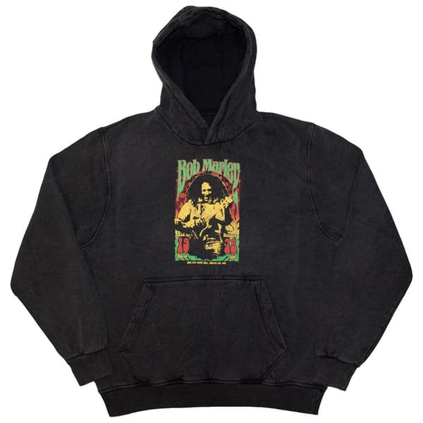 Bob Marley Unisex Pullover Hoodie: 1978 (Wash Collection) (XX-Large)