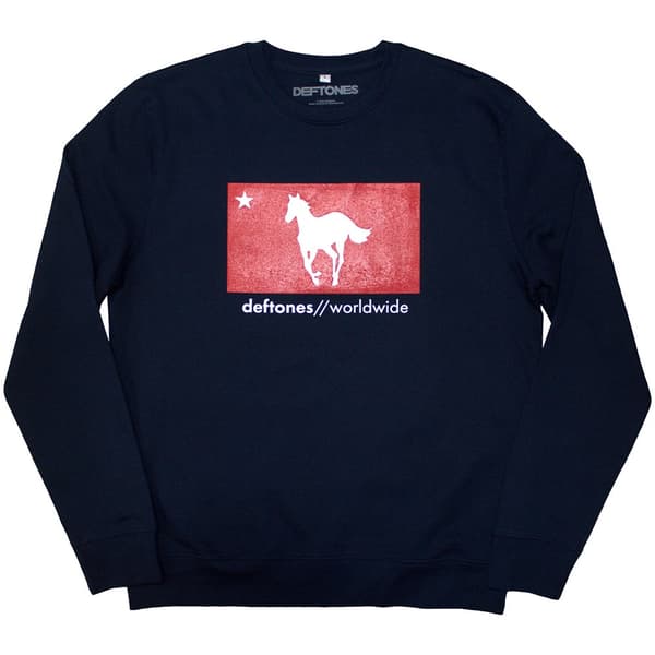 Deftones Unisex Sweatshirt: Star & Pony (XX-Large)