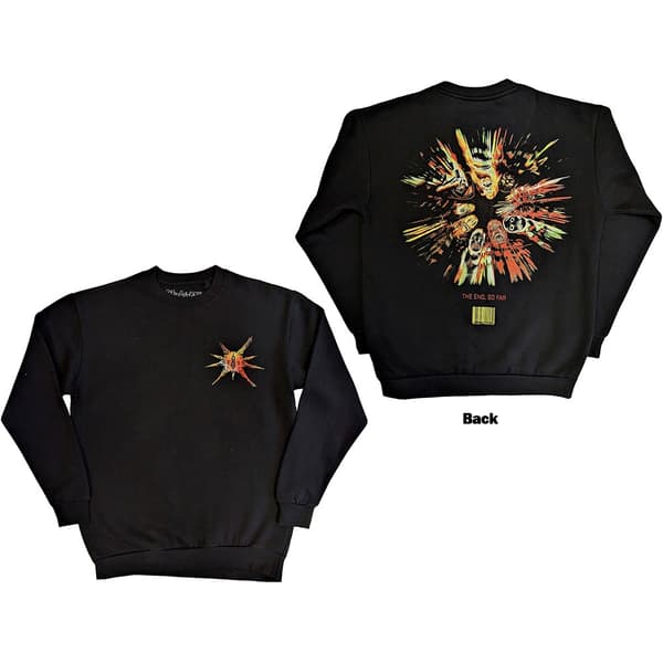 Slipknot Unisex Sweatshirt: The End, So Far Band Figures (Back Print) (Medium)