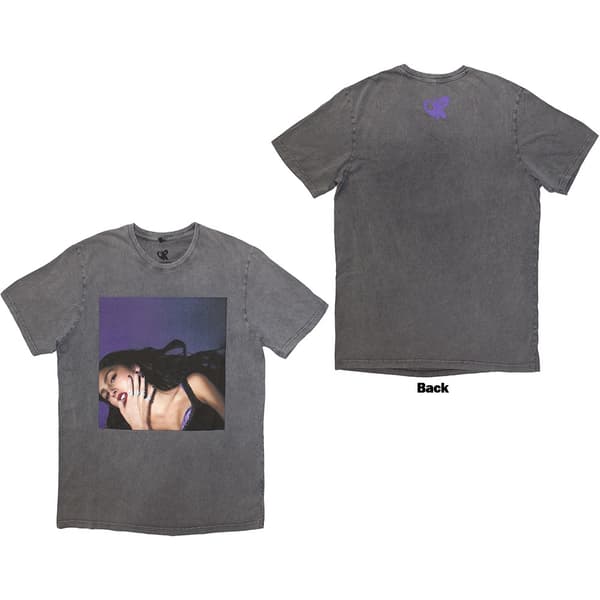 Olivia Rodrigo Unisex T-Shirt: Guts Album Cover (Back Print & Wash Collection) (Small)
