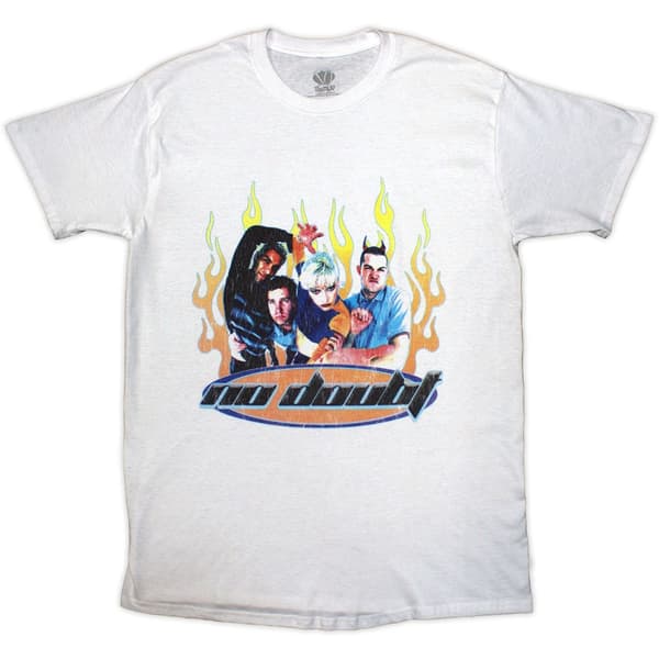 No Doubt Unisex T-Shirt: Flames (XX-Large)