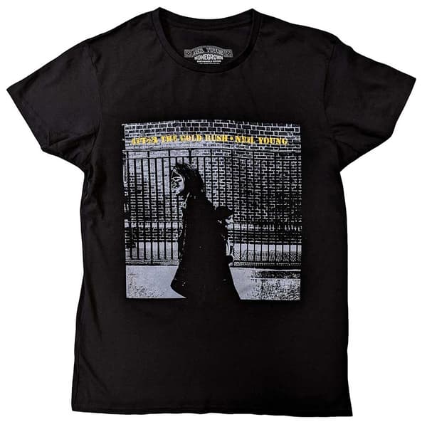 Neil Young Unisex T-Shirt: After The Gold Rush (Embellished) (Small)