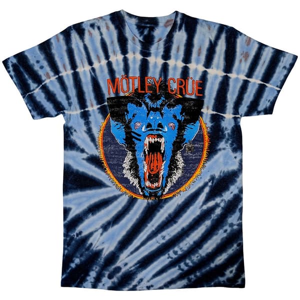 Motley Crue Unisex T-Shirt: Screaming Animal (Wash Collection) (X-Large)