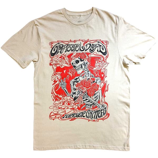 Grateful Dead Unisex T-Shirt: Forever Red Frame (XX-Large)