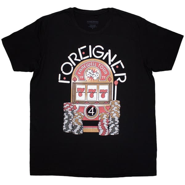 Foreigner Unisex T-Shirt: Farewell Tour (Medium)