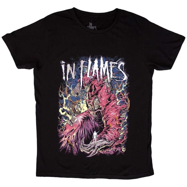 In Flames Unisex T-Shirt: Nothing But Pain (X-Large)