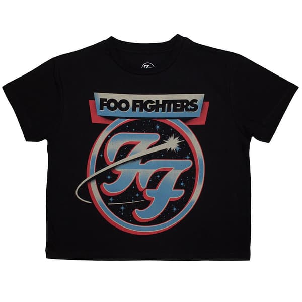 Foo Fighters Ladies Crop Top: Comet (Medium)