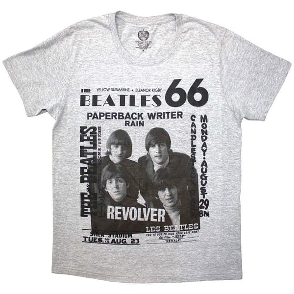 The Beatles Unisex T-Shirt: 1966 (X-Large)