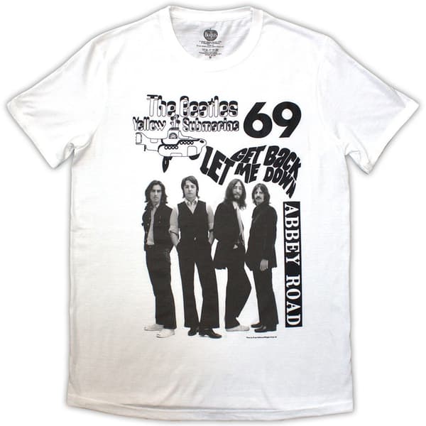 The Beatles Unisex T-Shirt: 1969 (Medium)
