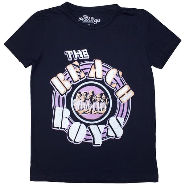 The Beach Boys Ladies T-Shirt: Vintage Photo (Medium)
