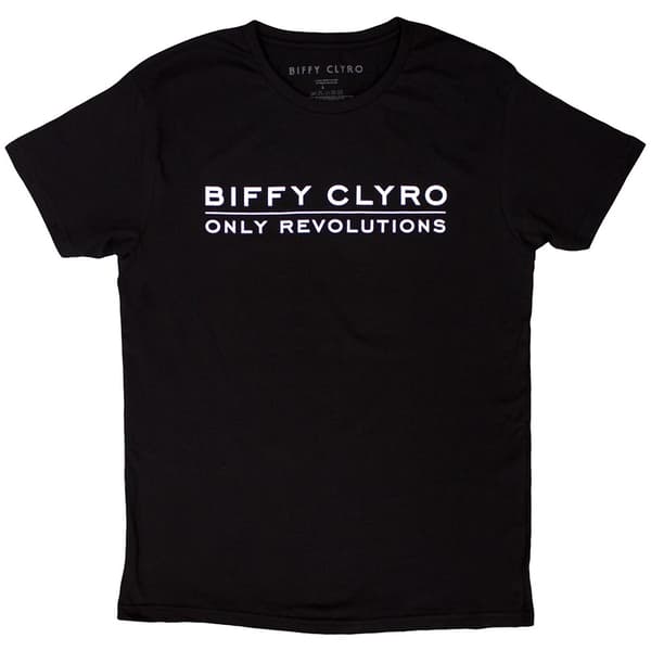 Biffy Clyro Unisex T-Shirt: Only Revolutions (X-Large)