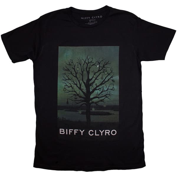 Biffy Clyro Unisex T-Shirt: Black Chandelier (X-Large)