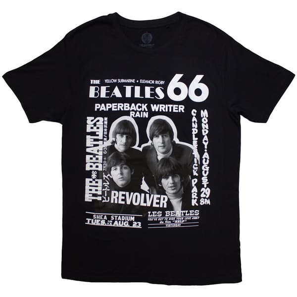 The Beatles Unisex T-Shirt: 1966 (X-Large)