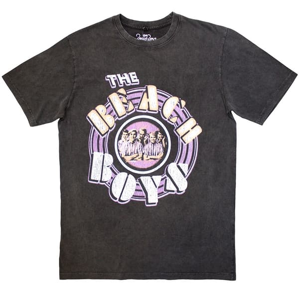The Beach Boys Unisex Stone Wash T-Shirt: Vintage Photo (Small)