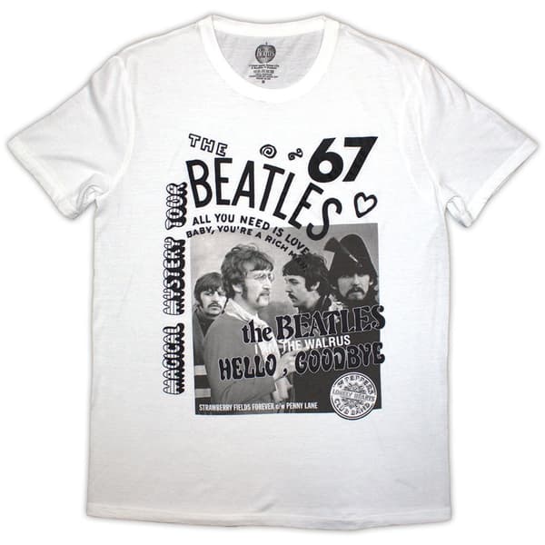 The Beatles Unisex T-Shirt: 1967 (Large)