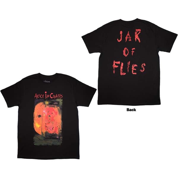 Alice In Chains Unisex T-Shirt: Jar of Flies (Back Print) (X-Large)