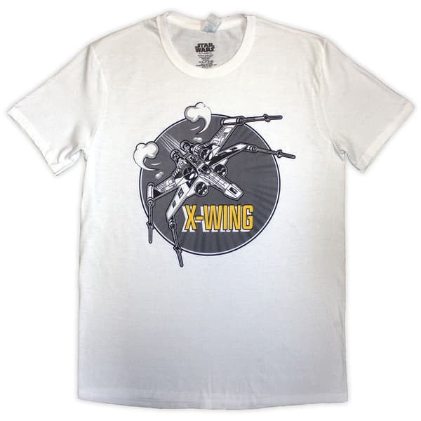 Star Wars Unisex T-Shirt: X-Wing Graphic (Medium)