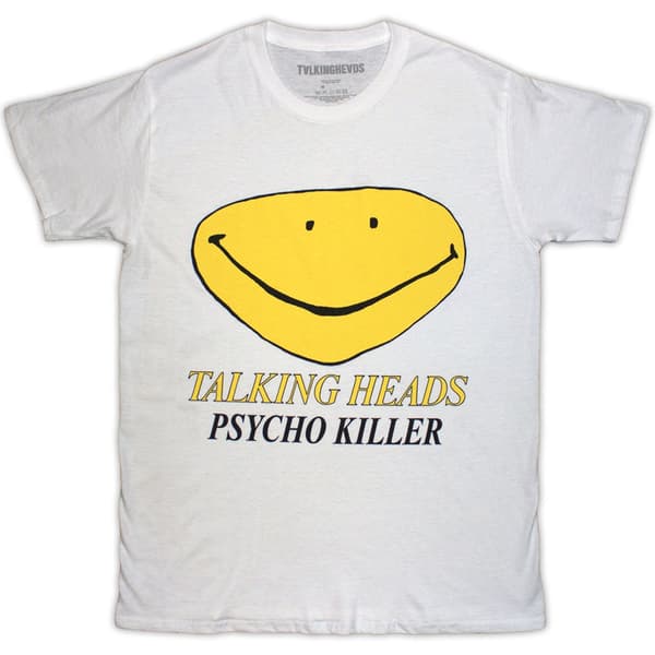 Talking Heads Unisex T-Shirt: Psycho Killer (Large)