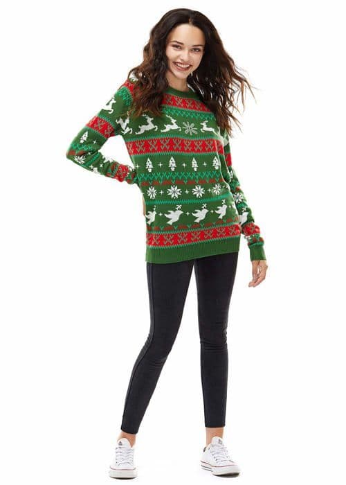 Tröja - U ser ful ut idag tröja - C-XJ-18011-FE-GR-XL-UK05 - Jultröjor Tröja Femme