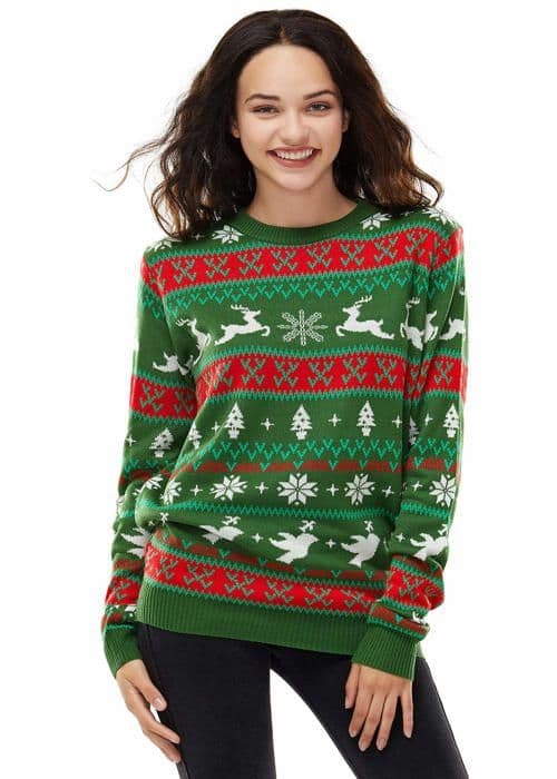 Tröja - U ser ful ut idag tröja - C-XJ-18011-FE-GR-XL-UK05 - Jultröjor Tröja Femme